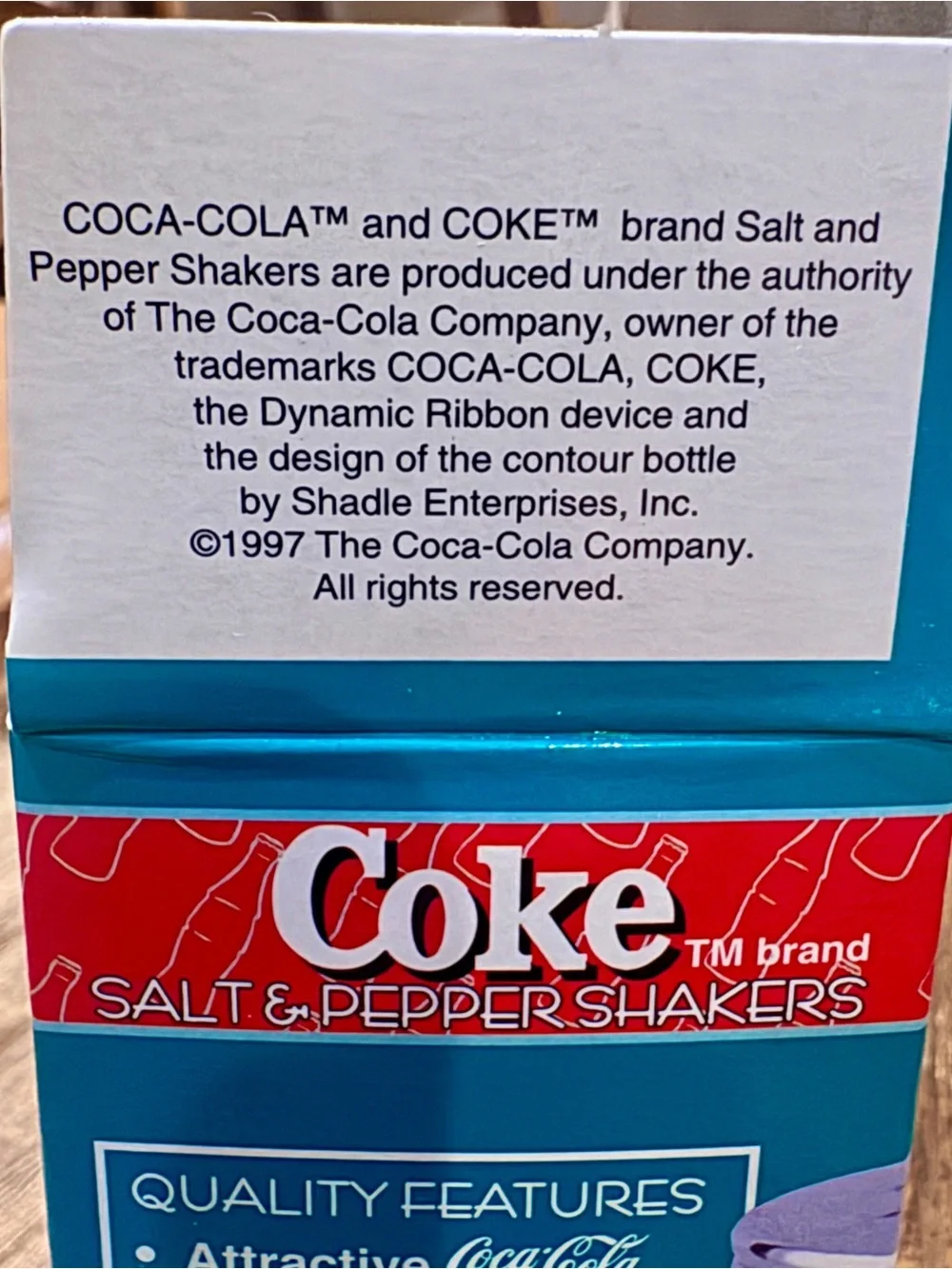 Coca Cola vintage 1997